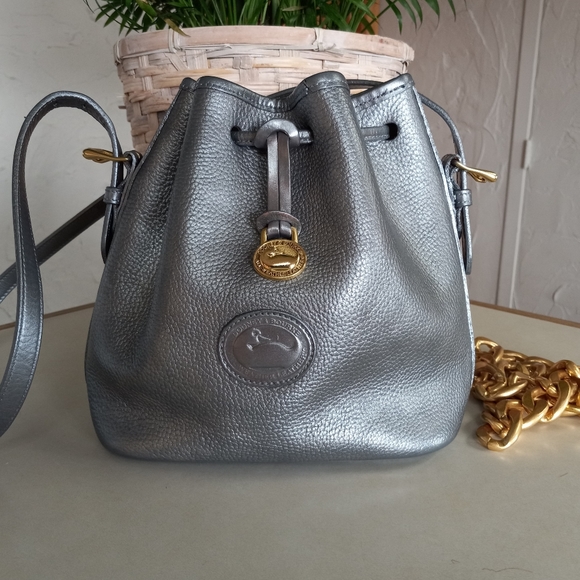 Dooney & Bourke 1980's Drawstring Bag. - Picture 4 of 16